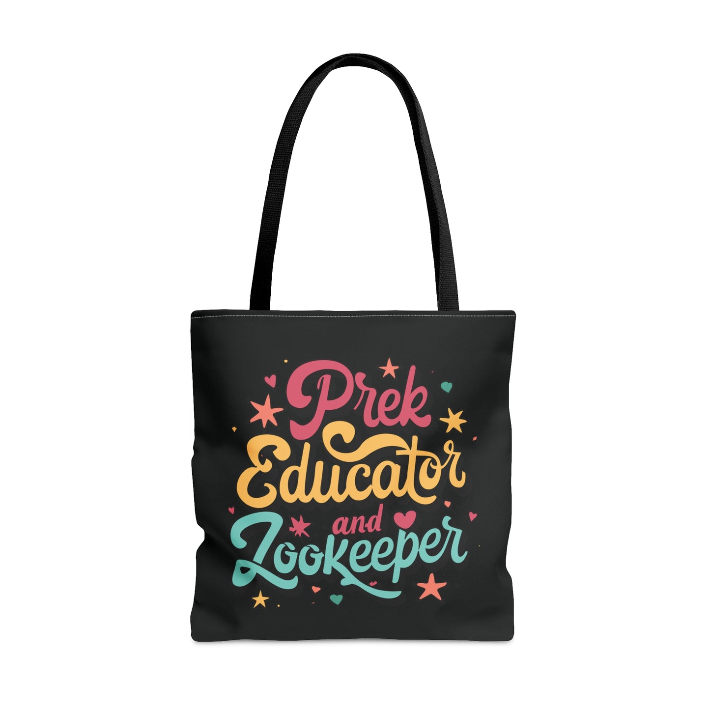 PreK Teacher Tote Bag -"PreK Educator and Zookeeper"