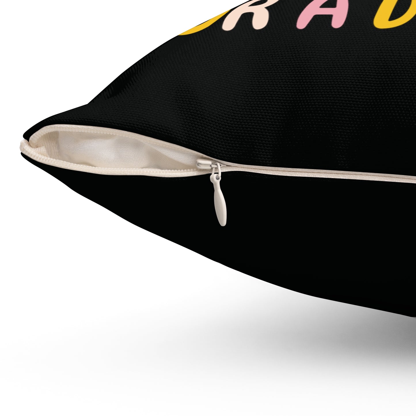 PreK Teacher Pillow - "Teaching PreK Because I'm Too Cool for a Desk Job"