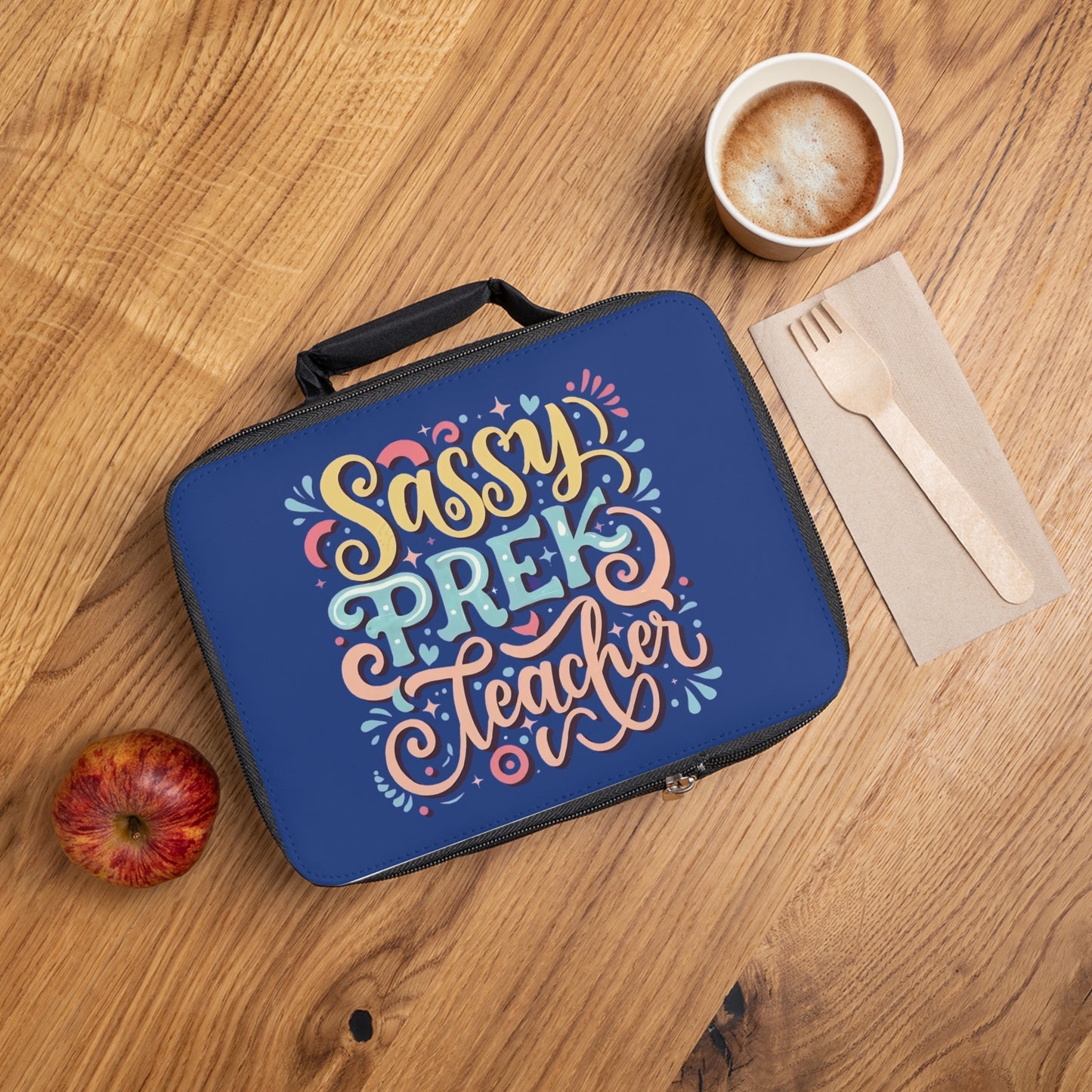 PreK Teacher Lunch Bag - "Sassy PreK Teacher"