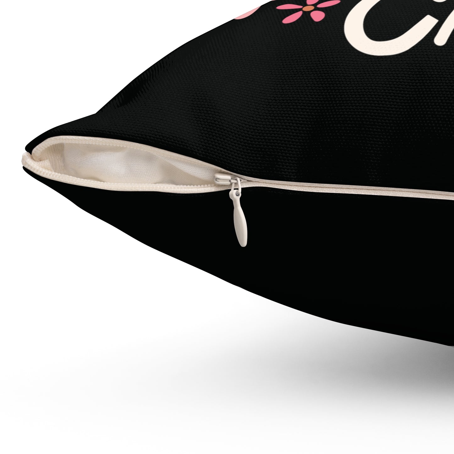 Homeschool Mom Square Pillow - "My House Isn't Messy It's Homeschool Chic"