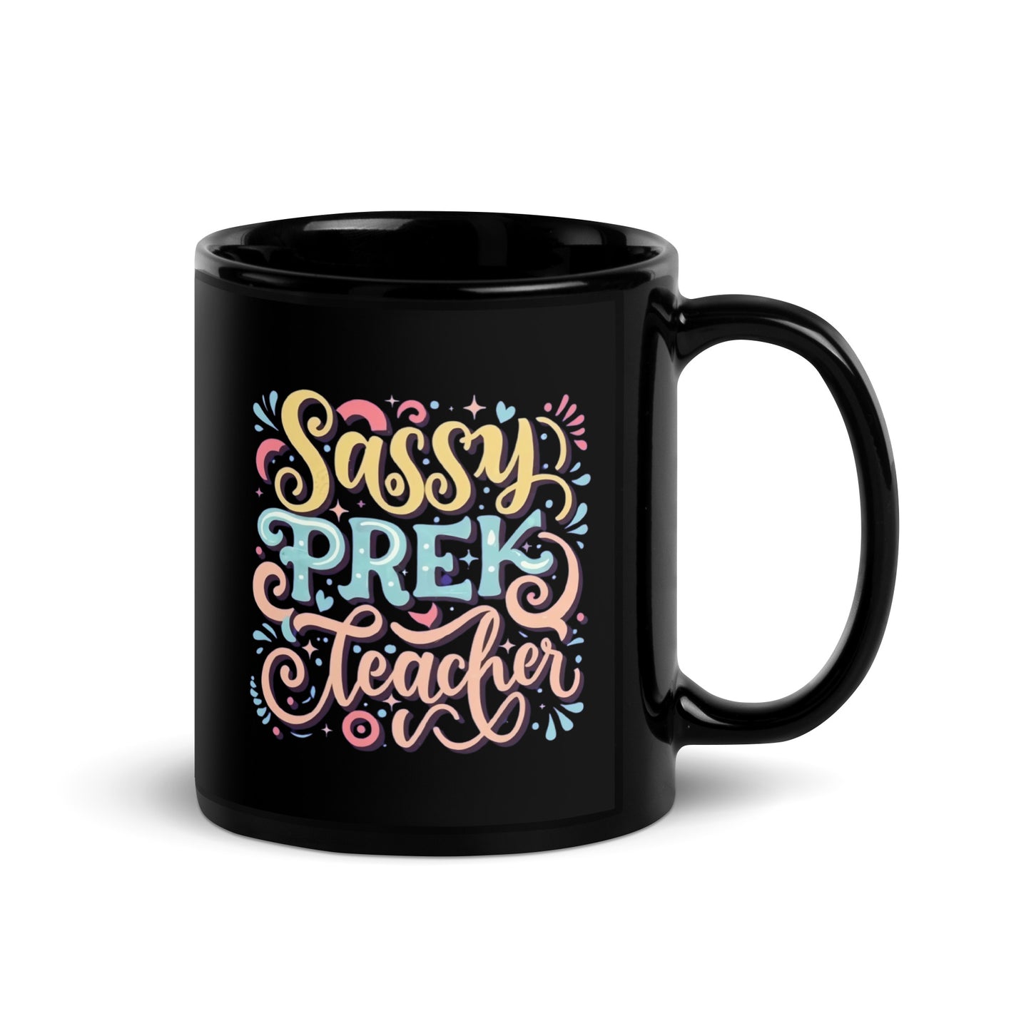 PreK Teacher Coffee Mug - "Sassy PreK Teacher"