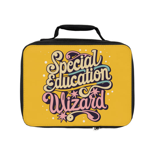Special Ed Teacher Lunch Bag - "Special Education Wizard"