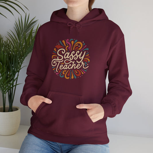 Teacher Hoodie - "Sassy Teacher"