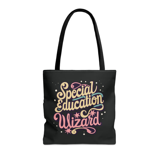 Special Ed Teacher Tote Bag - "Special Education Wizard"