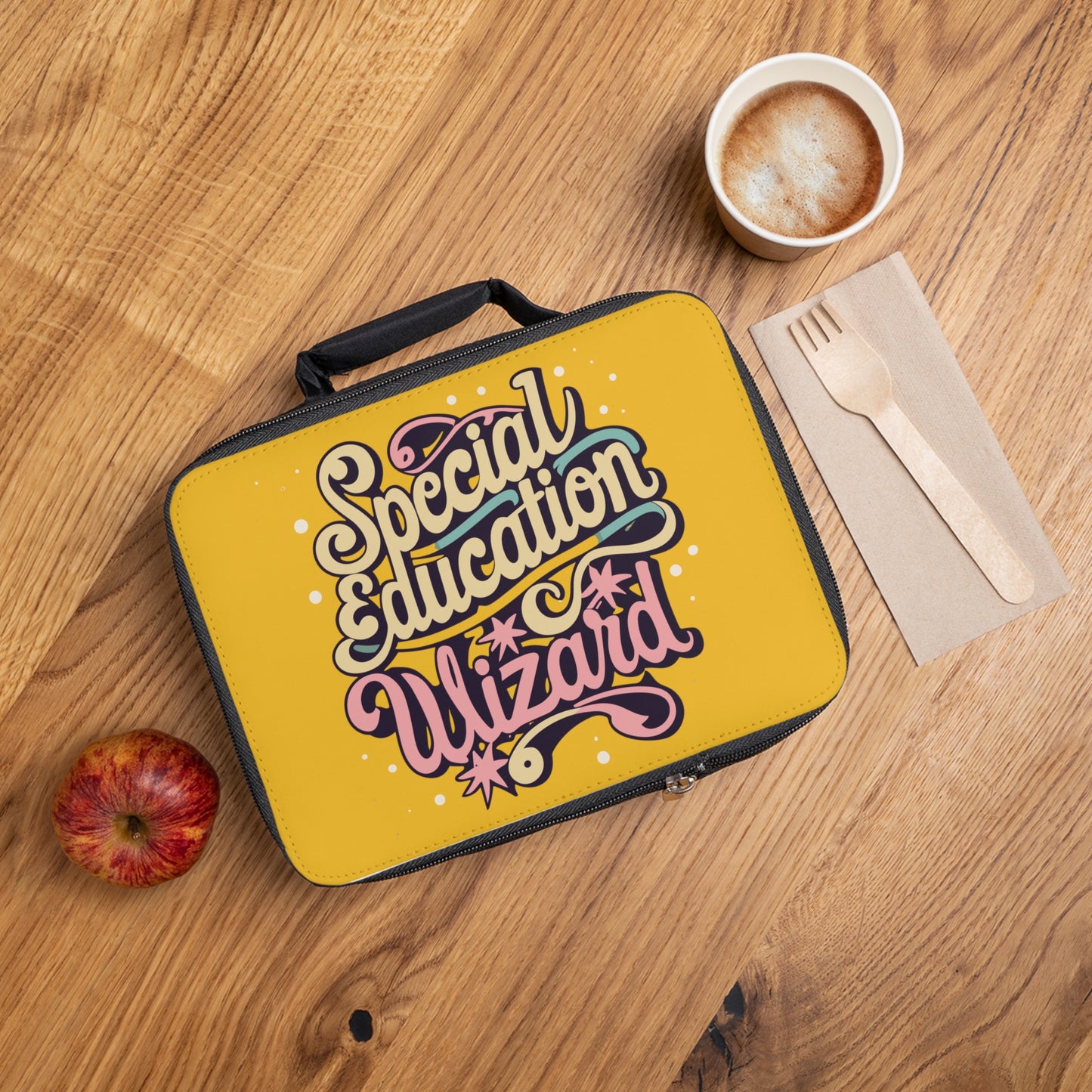 Special Ed Teacher Lunch Bag - "Special Education Wizard"