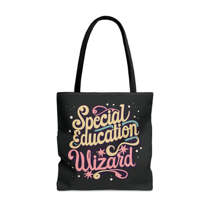 Special Ed Teacher Tote Bag - "Special Education Wizard"