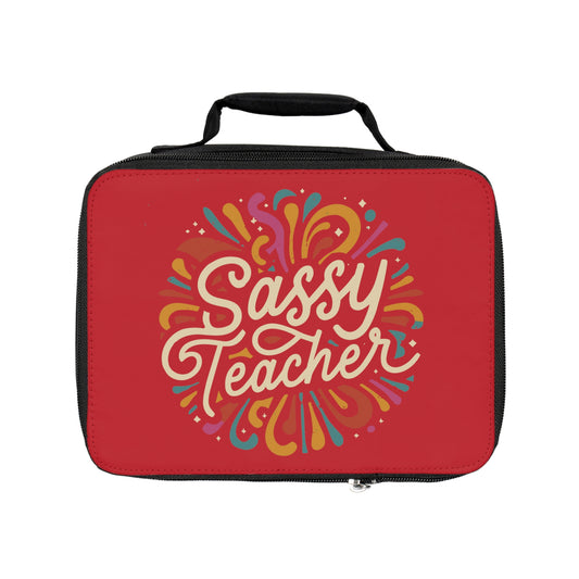 Teacher Lunch Bag - "Sassy Teacher"
