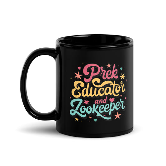 PreK Teacher Coffee Mug - "PreK Educator and Zookeeper"